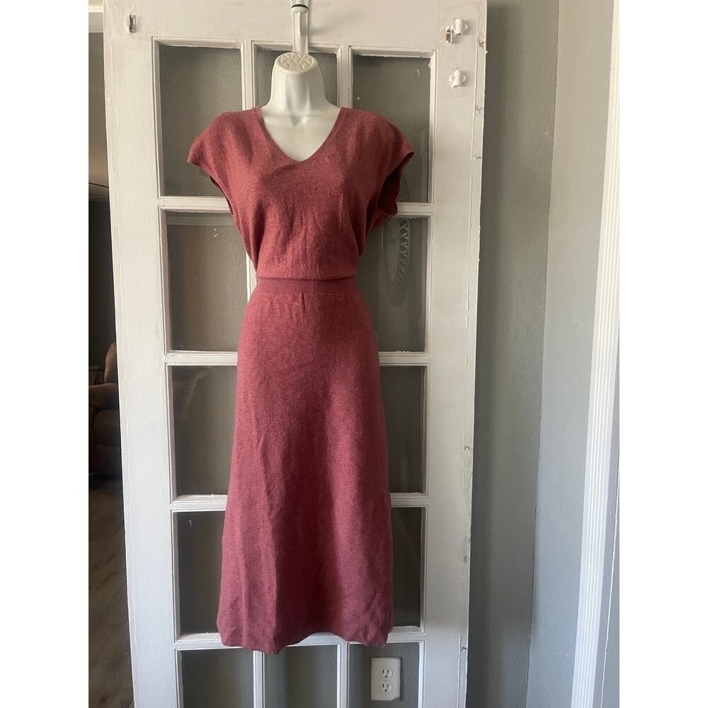 ANTHROPOLOGIE MATINEE SWEATER DRESS BY FROM THE HEART OF BUILDING 18 - Picture 3 of 9
